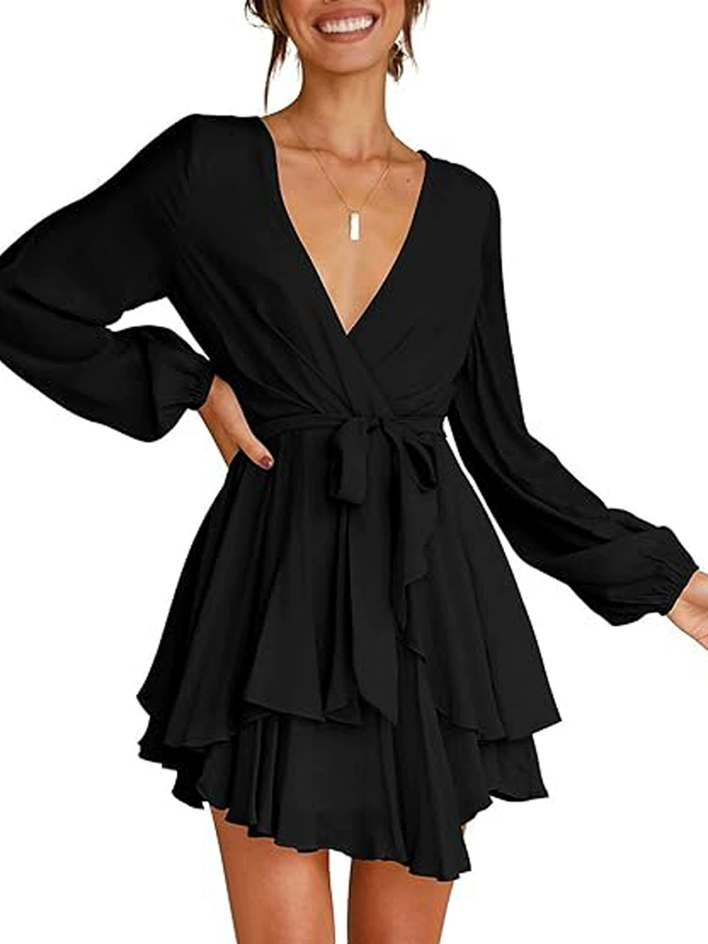 ZARA French Elegant Mini Dress Spring Summer Versatile